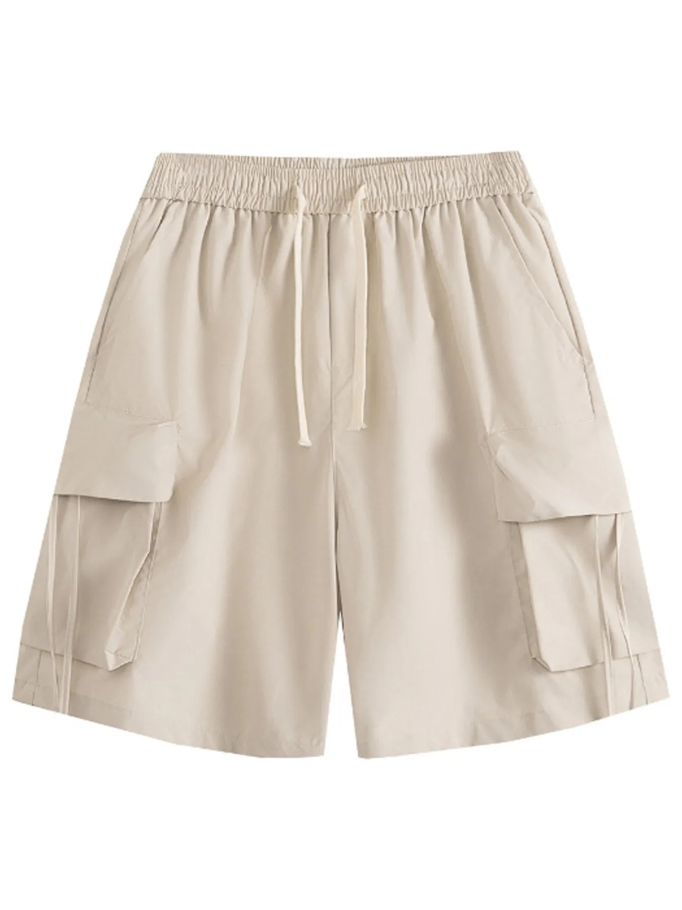 Men's Plus Size Drawstring Loose Fit Cargo Shorts - Farnelli