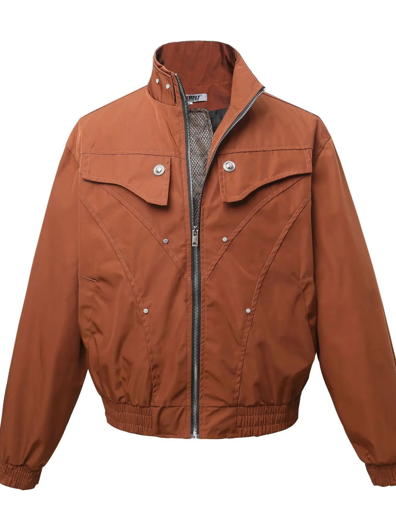 Men's Zip Up Long Sleeve Jacket - Farnelli