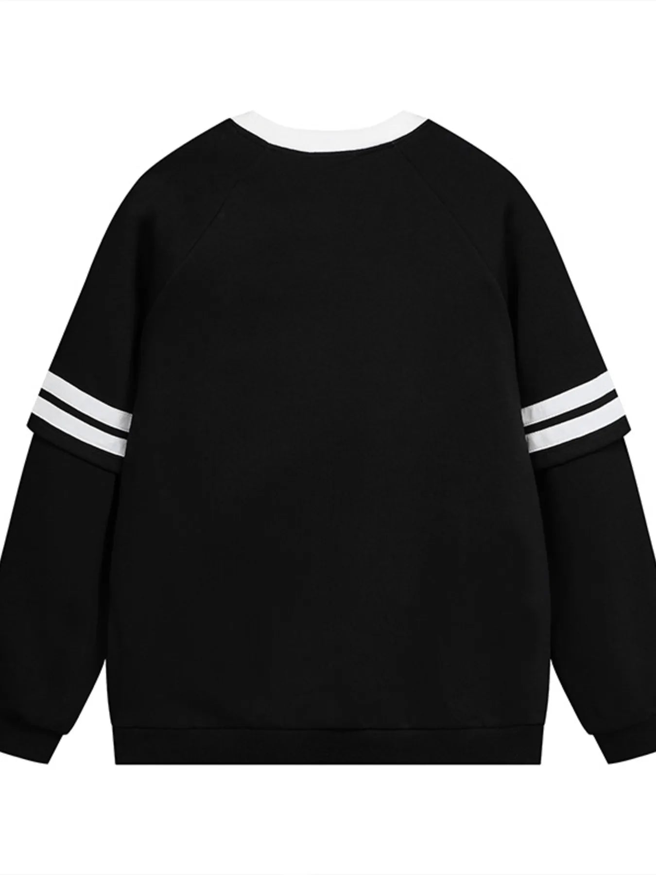 Men's Round Neck Raglan Sleeve Sweatshirt - Farnelli