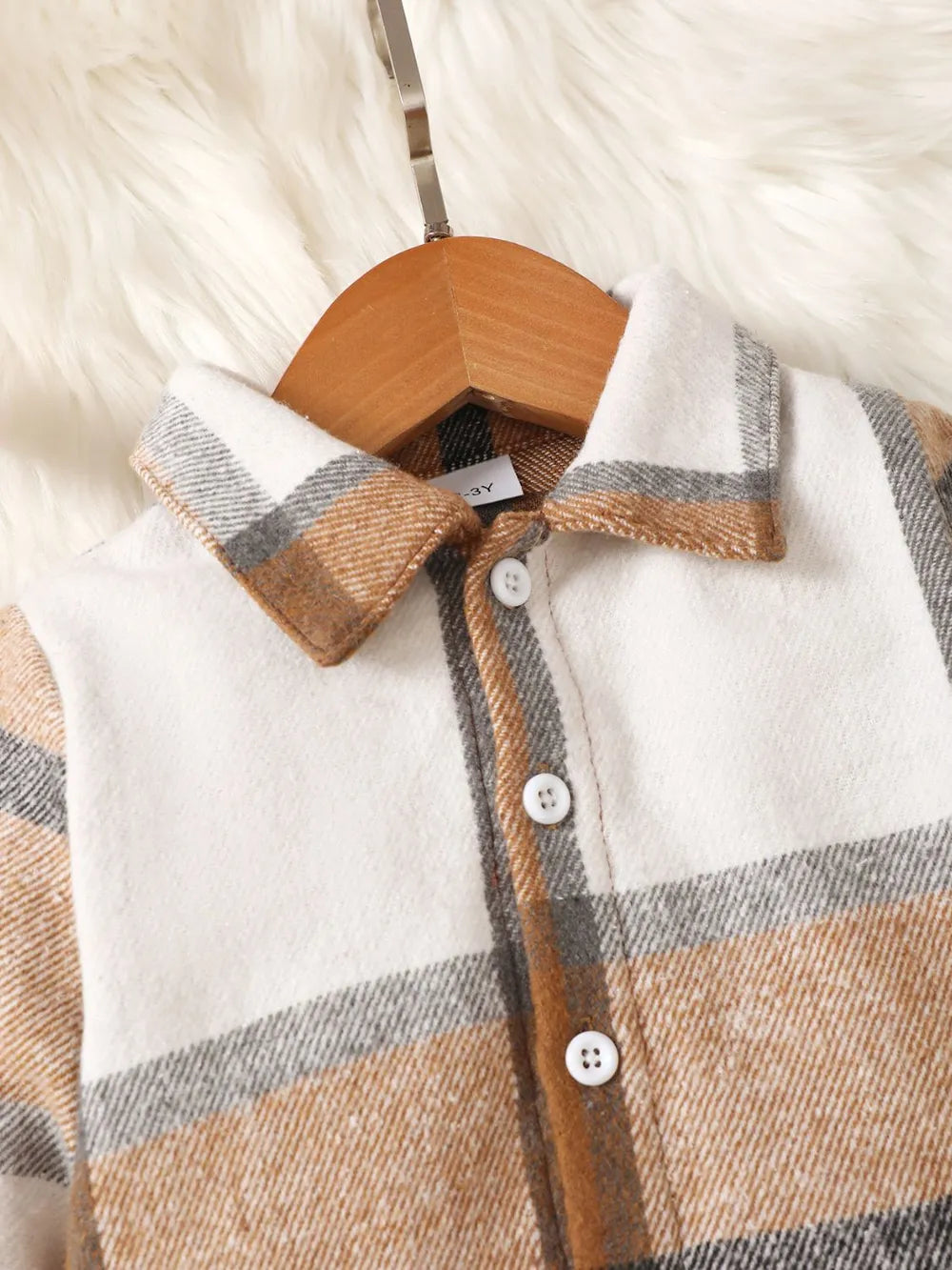 Color Block Button Up Top and Pants Set - Farnelli