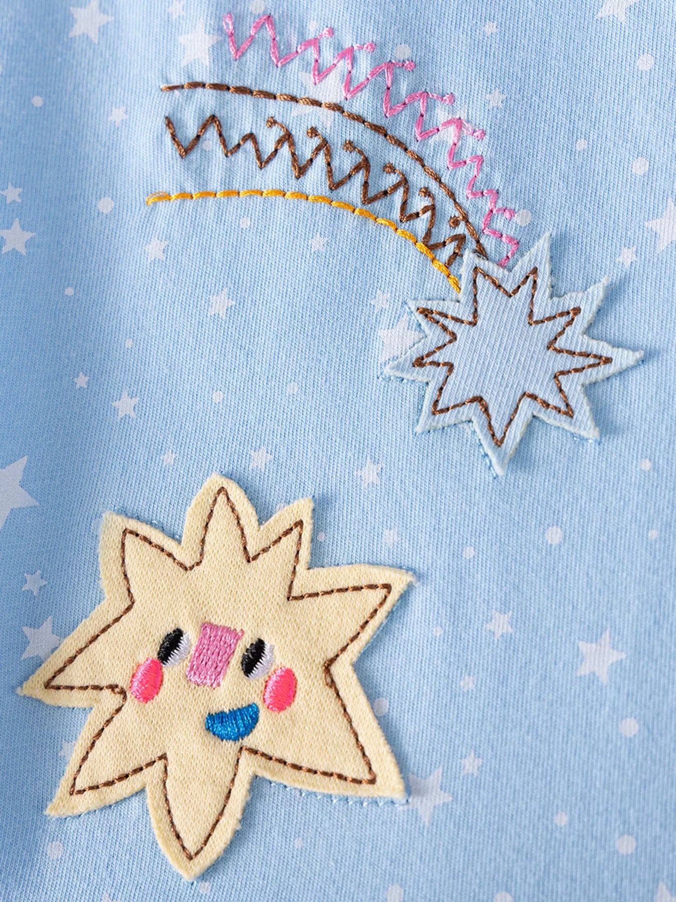 Children's Embroidered Short Sleeve Dress - Farnelli