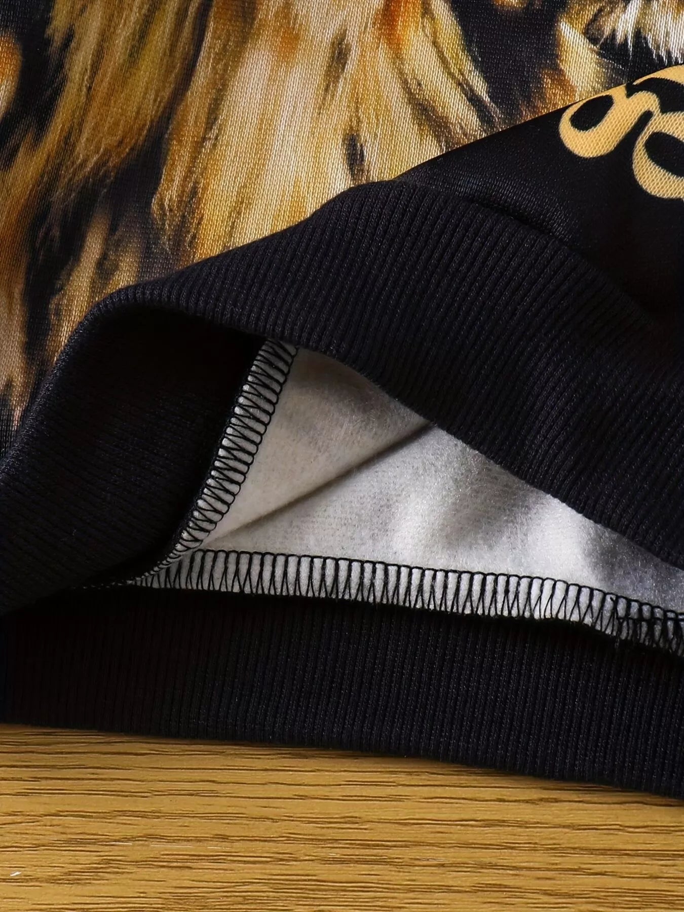 Children's Lion King Print Hoodie and Pants Set - Farnelli