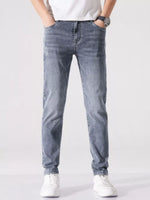 Men's Washed Slim Fit Jeans - Farnelli