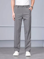 Men's Casual Straight Leg Pants - Farnelli
