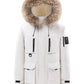 Men's Full Size Fur Hooded Winter Parka Coat Plus Size - Farnelli