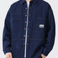 Men's Plus Size Button Up Long Sleeve Denim Shirt - Farnelli