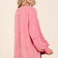Mittoshop Mineral Wash Raglan Long Sleeve Oversized Top - Farnelli