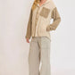 Umgee Washed French Terry Shacket - Farnelli