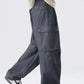 Men's Drawstring Wide Leg Cargo Pants - Farnelli