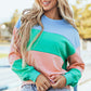 Samantha Patchwork Sweatshirt - Farnelli
