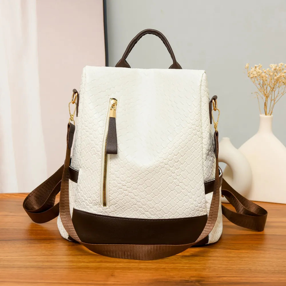 PU Leather Backpack Bag - Farnelli