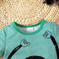 Children's Monkey Striped Top and Shorts Set - Farnelli