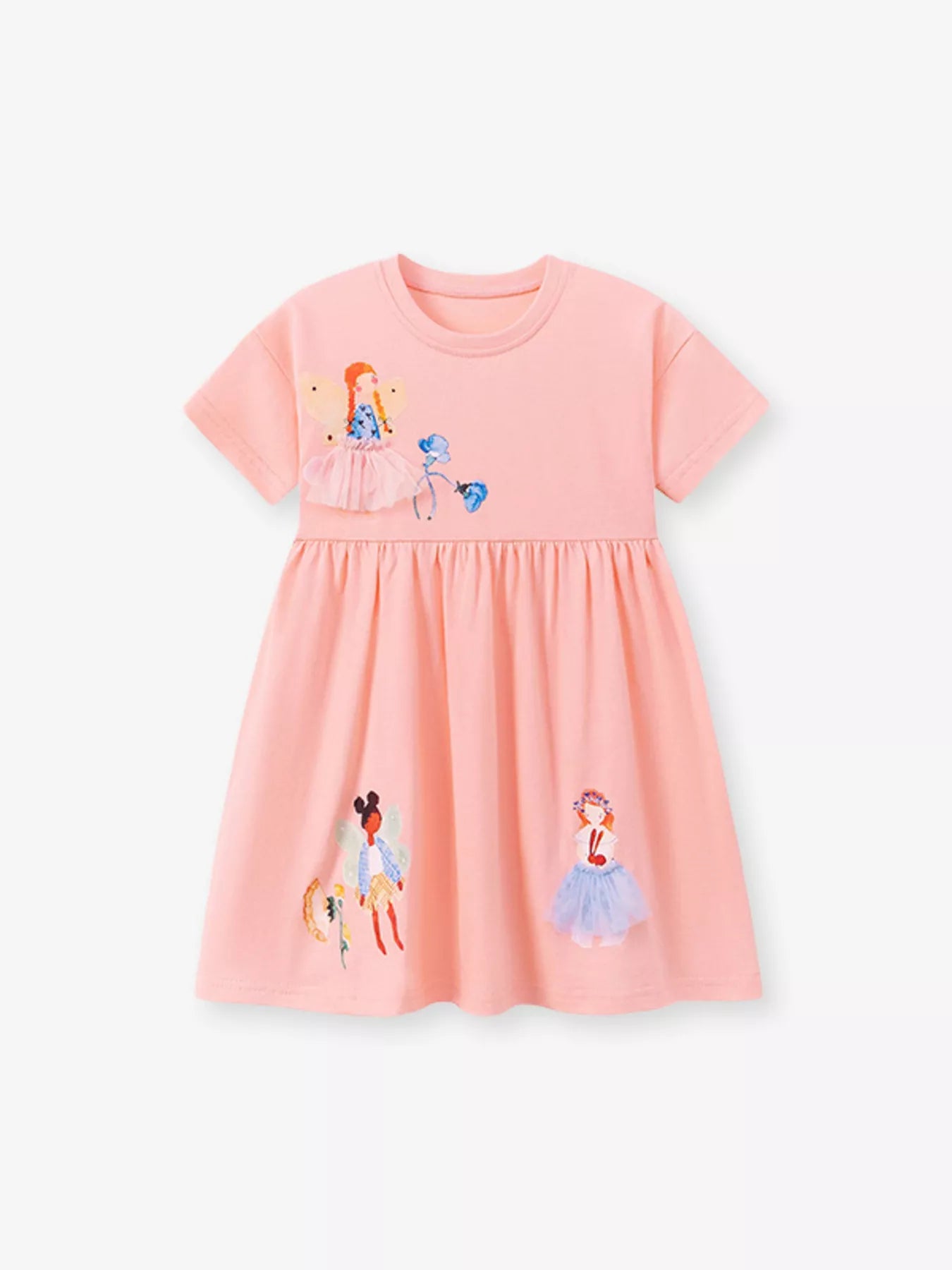 Children's Fairy Short Sleeve Dress - Farnelli