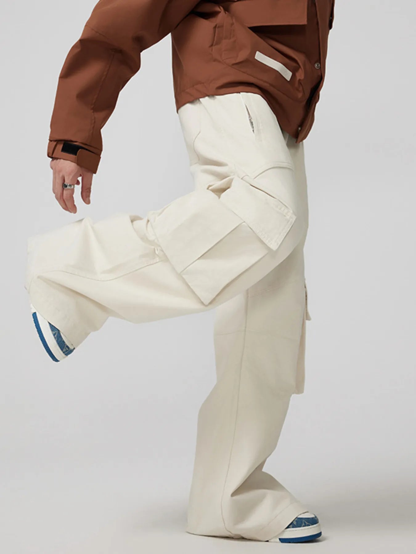 Men's Loose Fit Cargo Pants - Farnelli