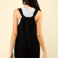 VERY J Tie Shoulder Front Pocket Romper - Farnelli
