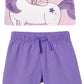 Children's Unicorn Graphic Tee and Shorts Set - Farnelli