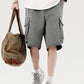 Men's Elastic Waistband Cargo Shorts - Farnelli