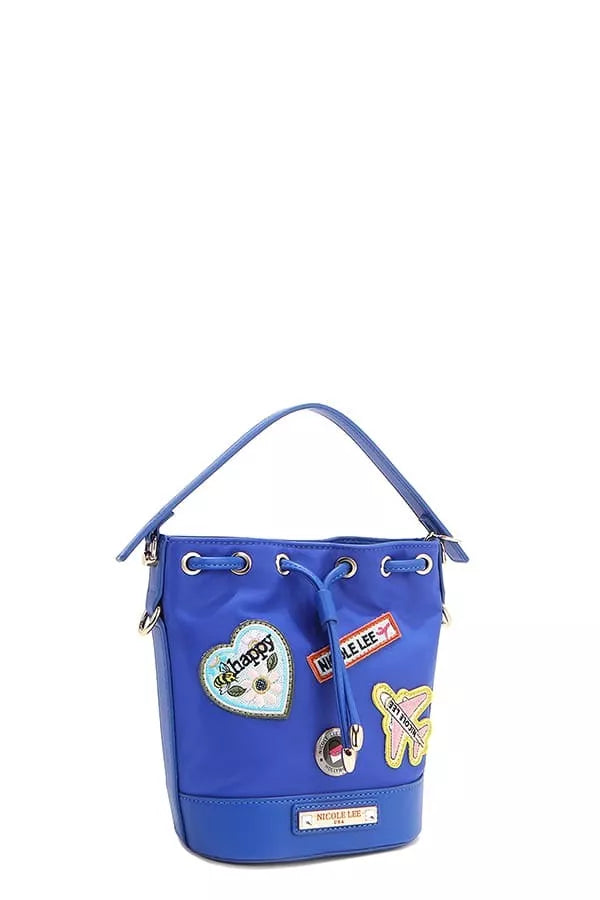 Nicole Lee USA Color Patch Bucket Bag - Farnelli