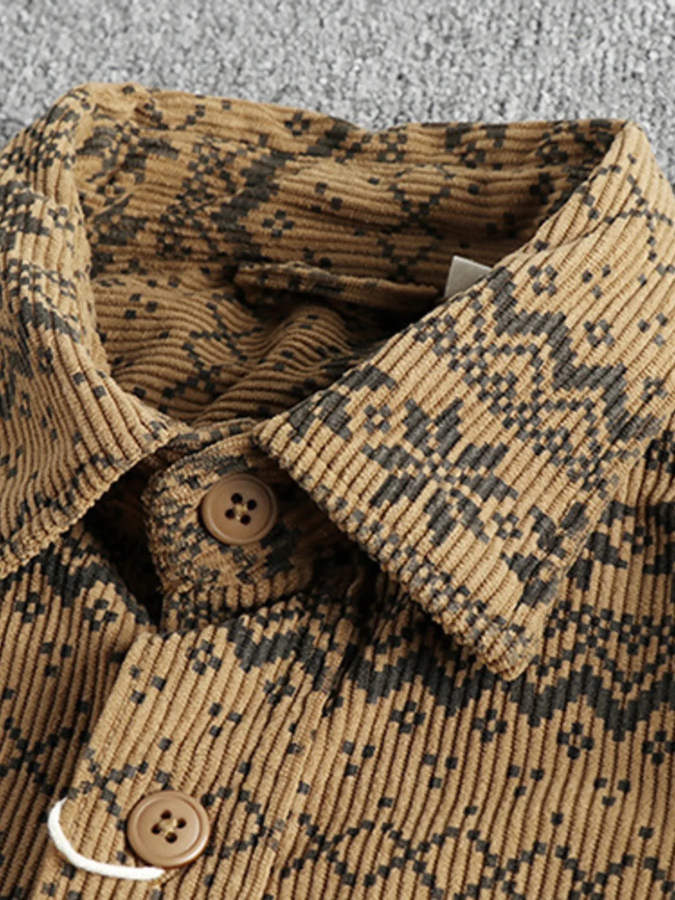 Men's Button Up Long Sleeve Shirt - Farnelli