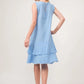 And The Why Washed Fringe Detail Tiered Dress - Farnelli