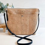 Carry Courage VISIONARY silver cross body bag with adjustable strap and sleek metallic finish