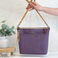 Carry Courage VISIONARY amethyst crossbody bag with adjustable strap and compact design