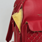 Crimson Baldwin Baby Company Daphne diaper bag with matching changing pad compartment