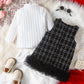 Children's Ribbed Knit Top and Dress Set - Farnelli