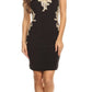 CLEARANCE - Eureka 6016 Lace Applique Sweetheart Short Cocktail Dress (Size XS)