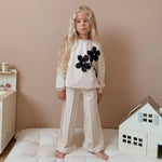 Luxury Flowers Girls Casual Set - Farnelli