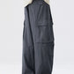 Men's Drawstring Wide Leg Cargo Pants - Farnelli