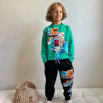 T-Rex Square Boys Joggers Set-3