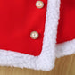 Children's Christmas Outfit Set with Santa Hat - Farnelli