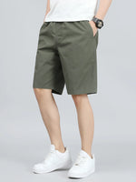 Men's Casual Elastic Waist Shorts - Farnelli