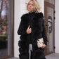Genuine Polar Fox Fur Vest 90 cm by Alaska Outerwear Company in white