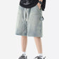 Men's Vintage Wash Denim Shorts - Farnelli
