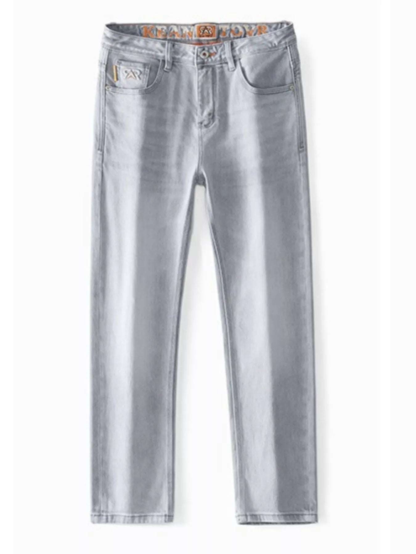 Men's Washed Straight Fit Jeans - Farnelli