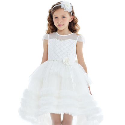 The modern princess dress for girls-0