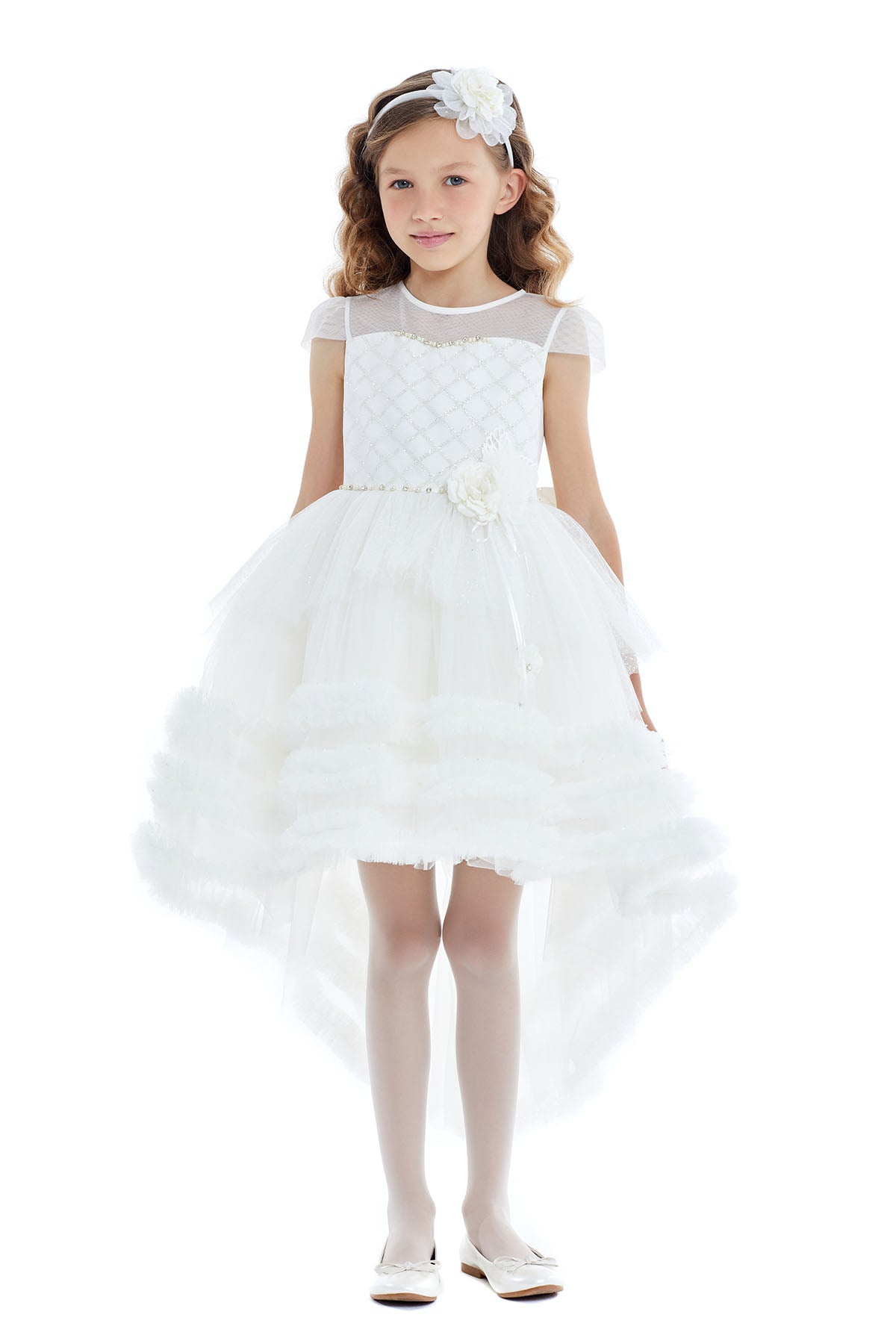 The modern princess dress for girls-4
