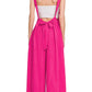 Zenana Woven Tie Back Suspender Jumpsuit - Farnelli