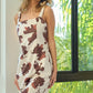 BiBi Cow Print Elastic Shoulder Strap Dress - Farnelli