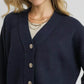 Umgee Button-Front Knit Cardigan - Farnelli