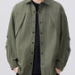 Men's Plus Size Button Up Long Sleeve Shirt - Farnelli