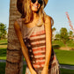 BiBi American Flag Print Knit Sleeveless Top - Farnelli