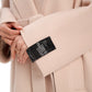 Chester Premium Wool Cashmere Coat in Praline