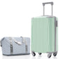 HouseOfZazla 20-inch hard case carry-on luggage set with spinner wheels, 3-piece design