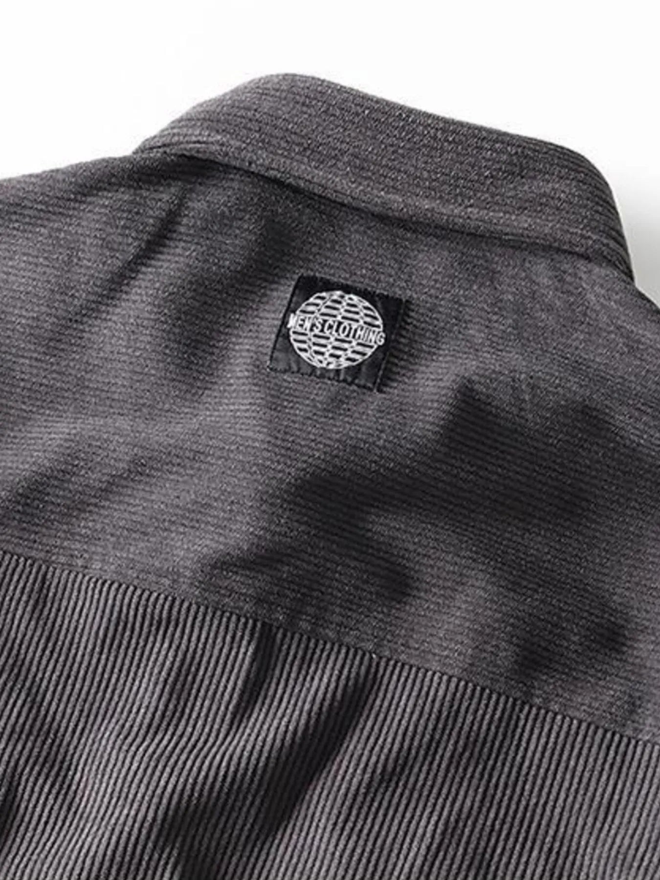 Men's Button Up Long Sleeve Shirt - Farnelli