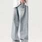 Men's Vintage Wash Wide Leg Jeans - Farnelli