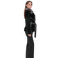 Bari Genuine Astrakhan Silver Fox Trim Coat