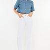 Kancan High Rise Ankle Skinny Jeans - White